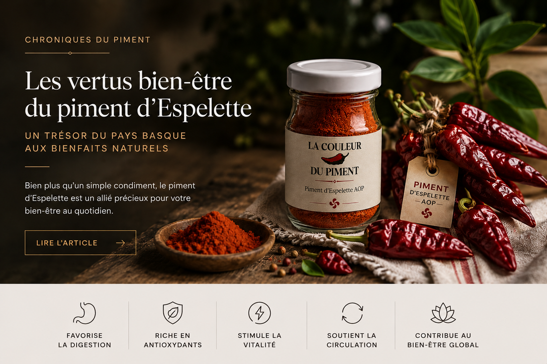 Le piment d'Espelette : l'épice aux vertus insoupçonnées