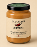 Beurre de cacahuète x gros sel de l'île de ré au piment d'Espelette