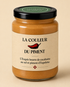 Beurre de cacahuète x gros sel de l'île de ré au piment d'Espelette
