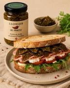 Pickles de feuilles de piments d'Espelette