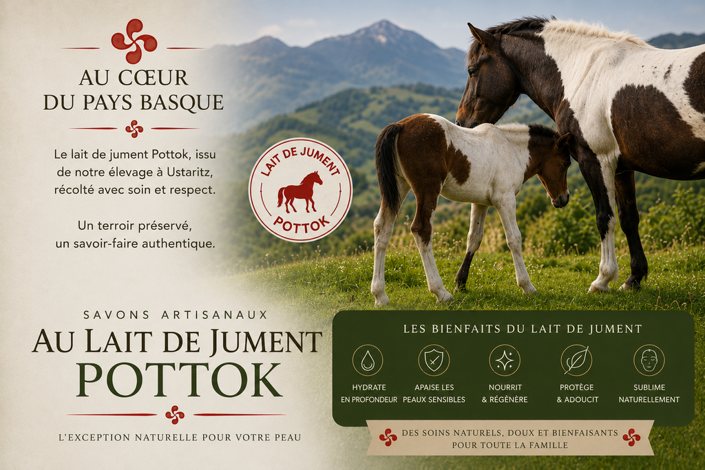Savon au lait de Pottok