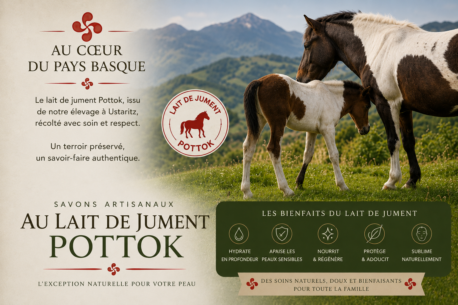 Savon au lait de Pottok