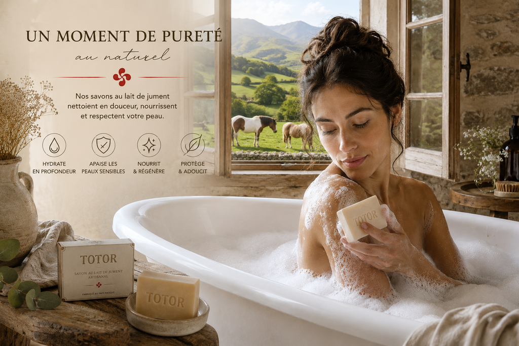 Savon au lait de Pottok