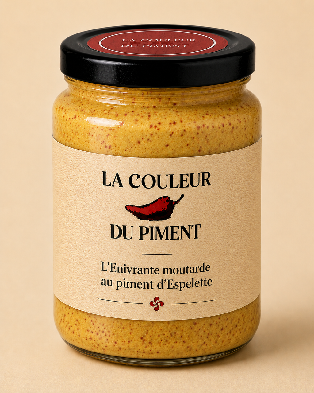 Moutarde au piment d'Espelette