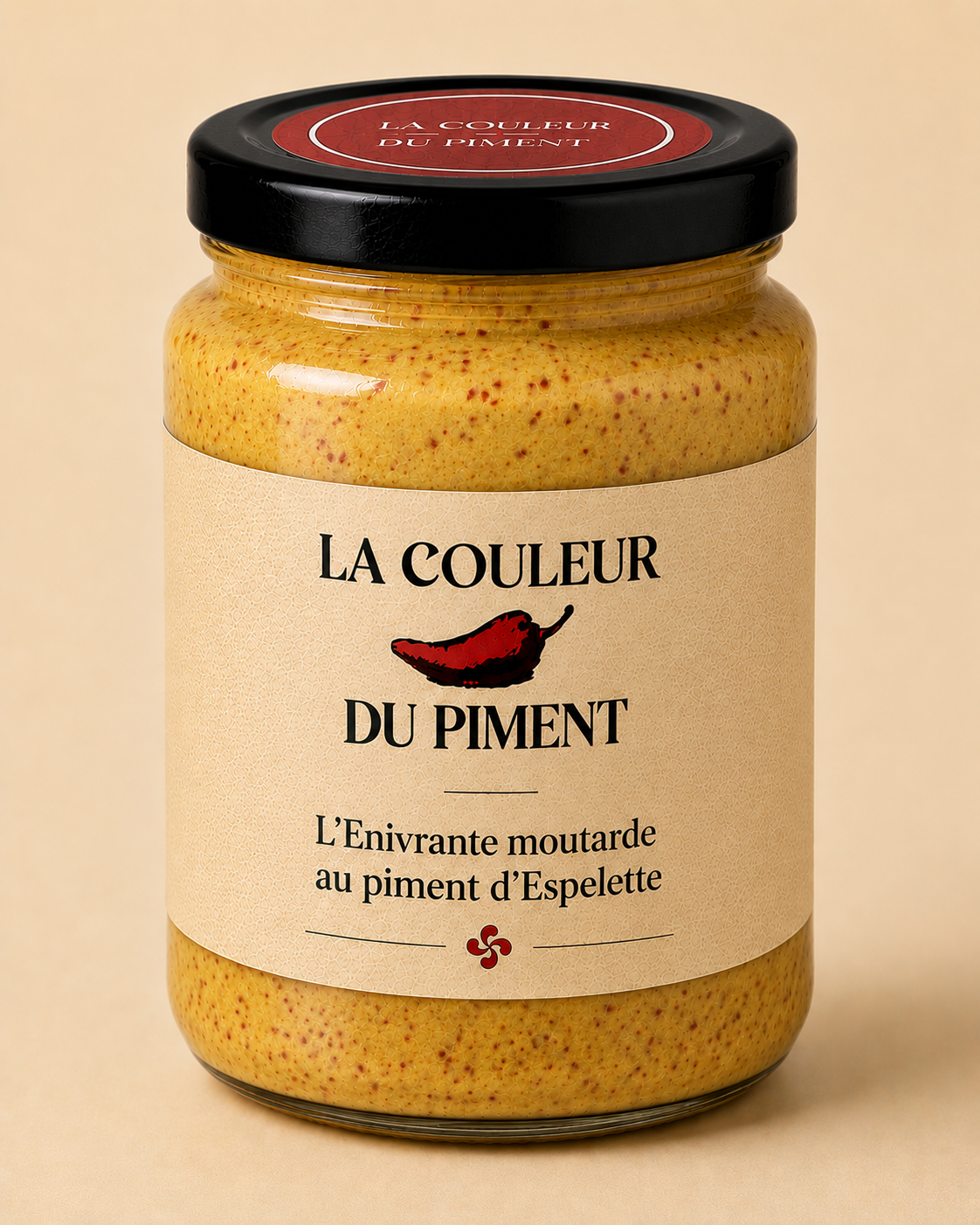 Moutarde au piment d'Espelette